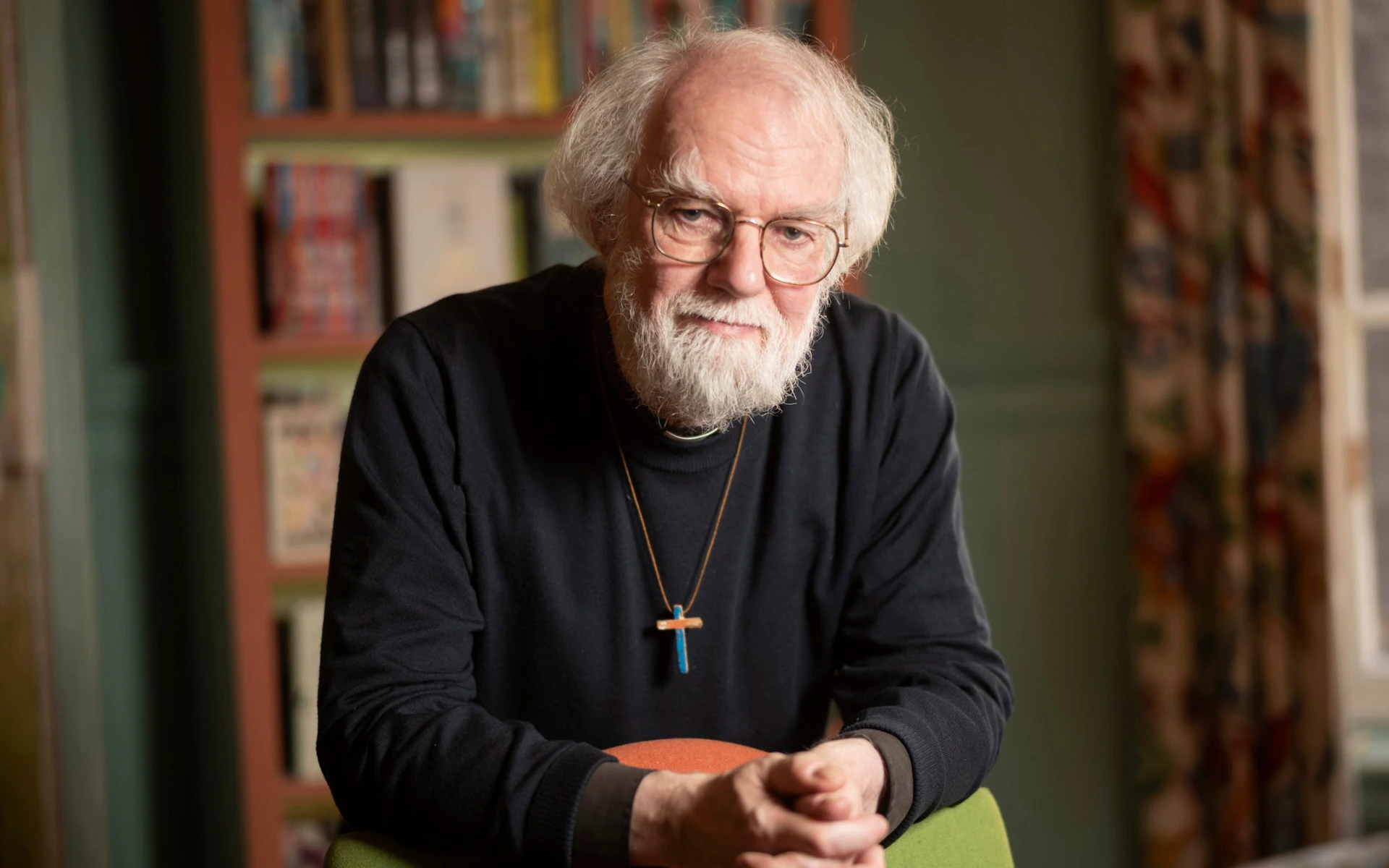 Rowan Williams speaking during an interview about Sarah Mullally and the Church of England’s challenges
