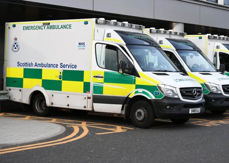 Scottish Ambulances Stranded for Up to 18 Hours Outside Overwhelmed Hospitals