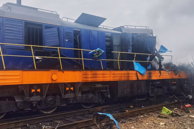 Russian Drone Strikes Train Moments After Boris Johnson's Diplomatic Convoy Clears Ukrainian Border Station